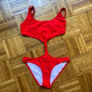Cutout One Piece Swimsuit